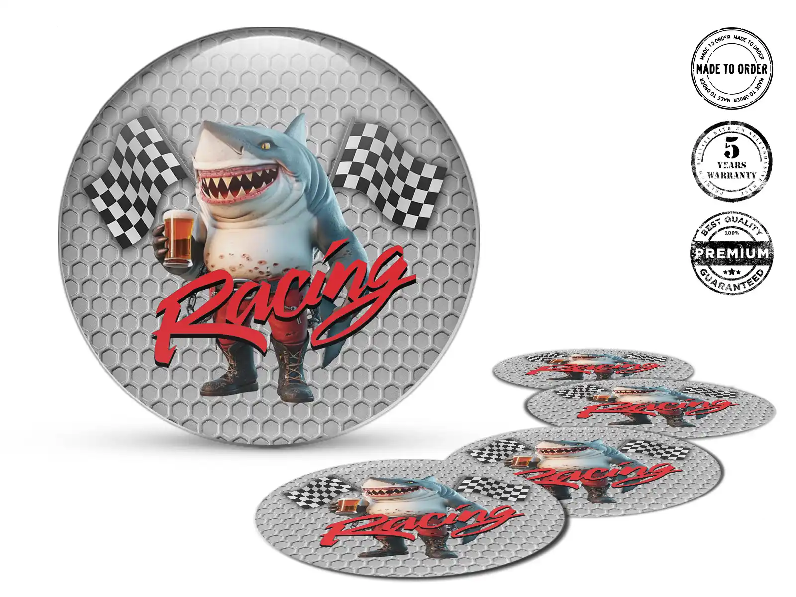 Domed Sticker Logo Label Gravitational Thrust